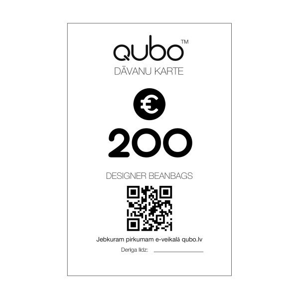 Gift card 200 EUR