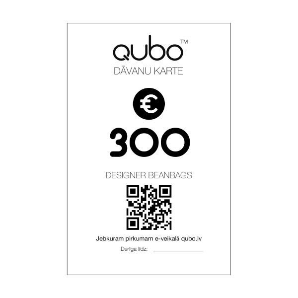 Подарочная карта 300 EUR