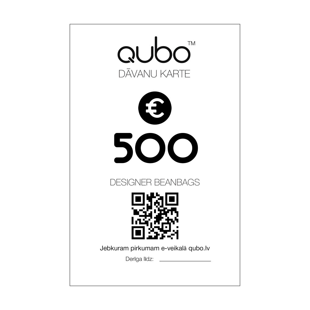 Dāvanu karte 500 EUR