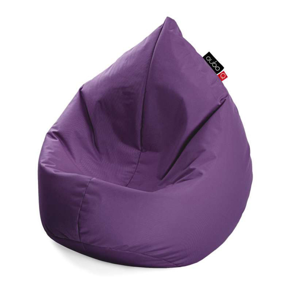 Qubo™ Drizzle Drop Plum POP FIT - QUBO™ beanbag chairs from manufacturer
