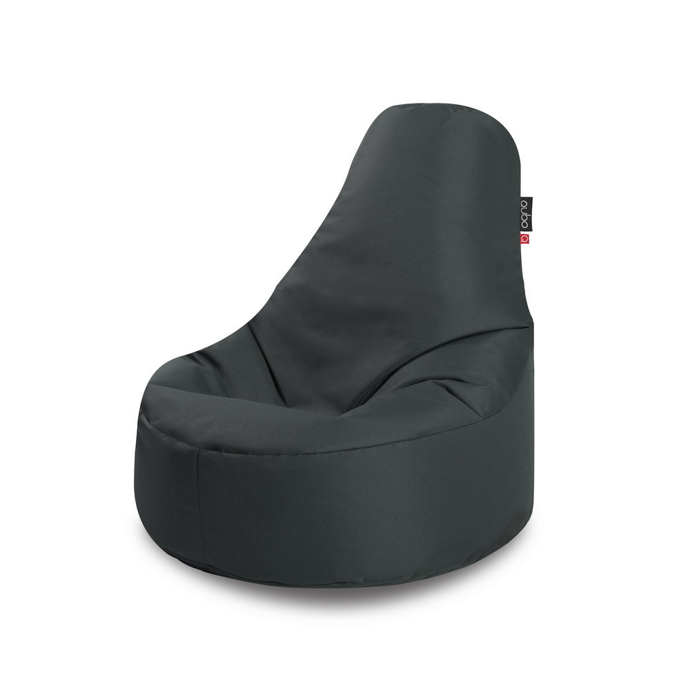 Qubo™ Loft Graphite POP FIT - QUBO™ beanbag chairs from manufacturer