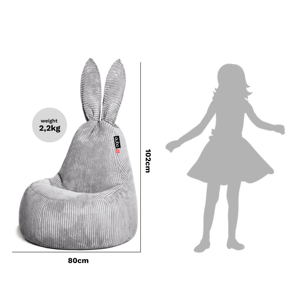 Qubo™ Mommy Rabbit Currant FLUFFY FIT