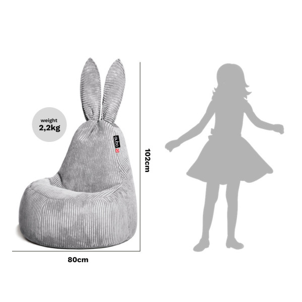 Qubo™ Mommy Rabbit Wheat FLUFFY FIT