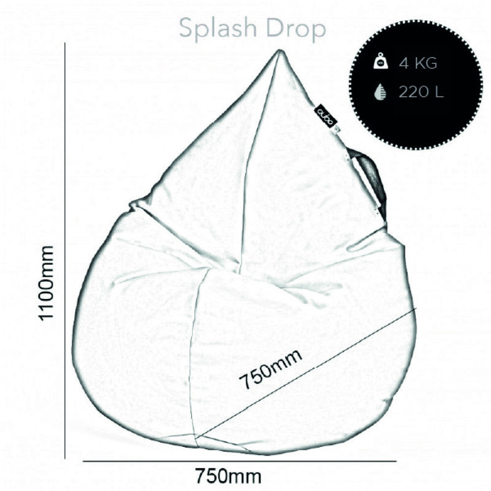Qubo™ Splash Drop Papaya SOFT FIT