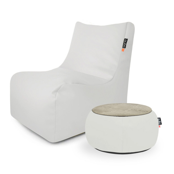 Qubo™ Combo NOA + JUST TABLE + JUST TOP WOOD Jasmine SOFT FIT