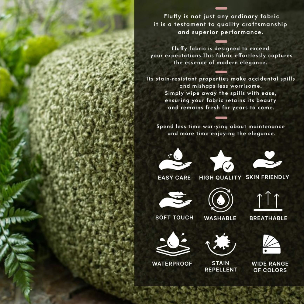Qubo™ Cloud Bean Bag Currant FLUFFY FIT