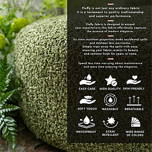 Qubo™ Cloud Bean Bag Currant FLUFFY FIT
