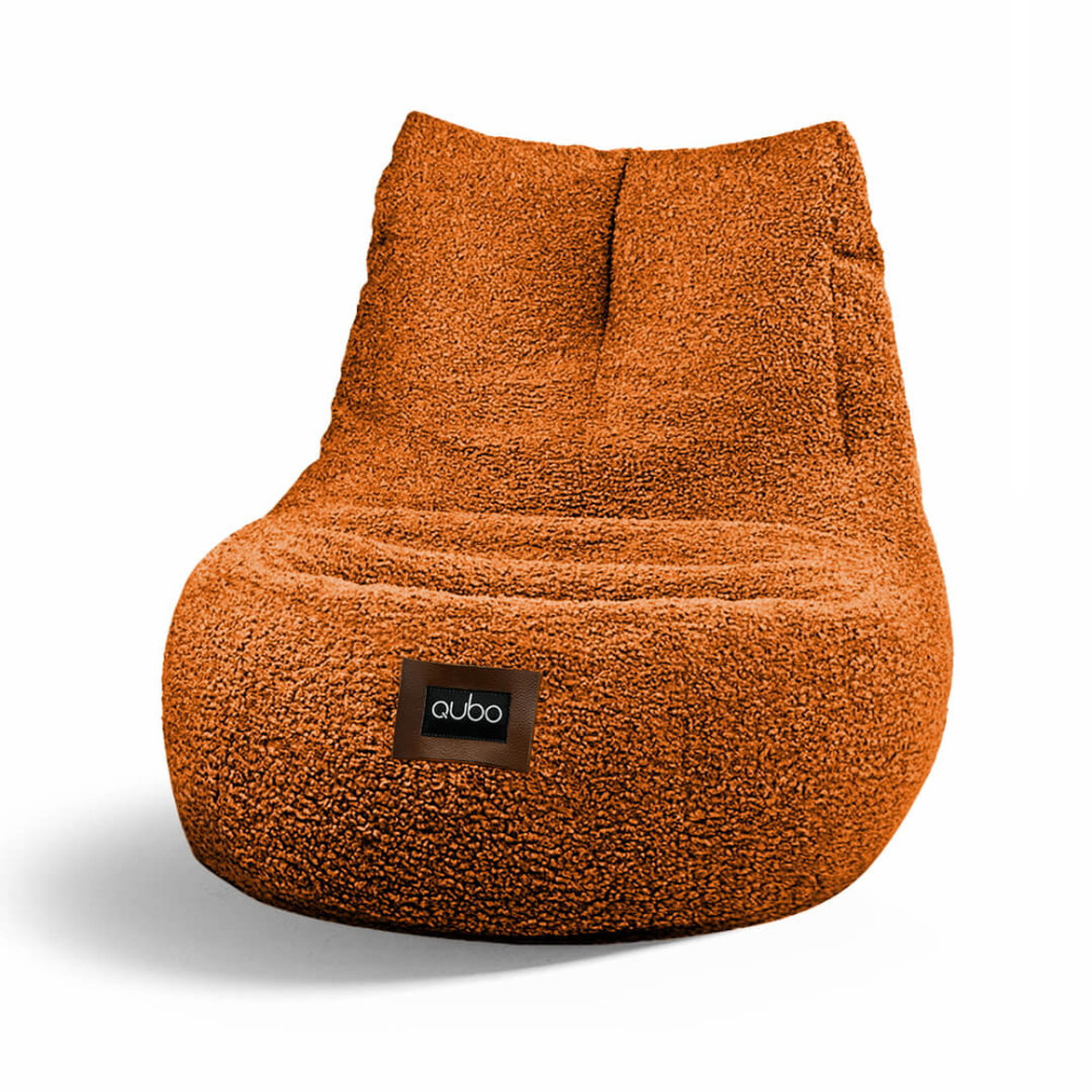 Qubo™ Cloud Bean Bag Marigold FLUFFY FIT
