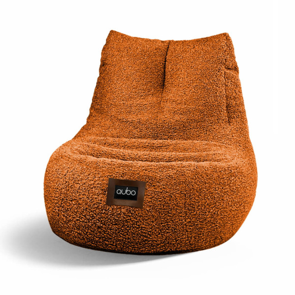 Qubo™ Cloud Bean Bag Marigold FLUFFY FIT