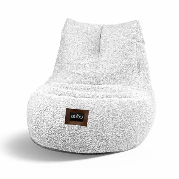 Qubo™ Cloud Bean Bag Snowdrop FLUFFY FIT