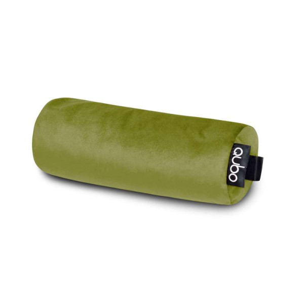 Qubo™ Yoga Bolster 14 Moss VELVET FIT