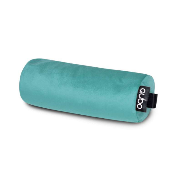 Qubo™ Yoga Bolster 14 Aqua VELVET FIT