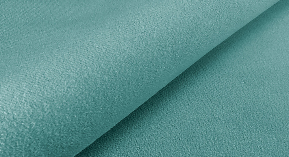 Qubo™ Yoga Bolster 14 Aqua VELVET FIT