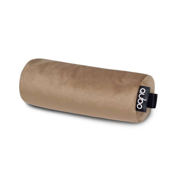 Qubo™ Yoga Bolster 14 Praline VELVET FIT