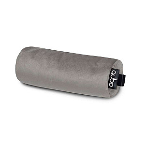 Qubo™ Yoga Bolster 14 Pebble VELVET FIT