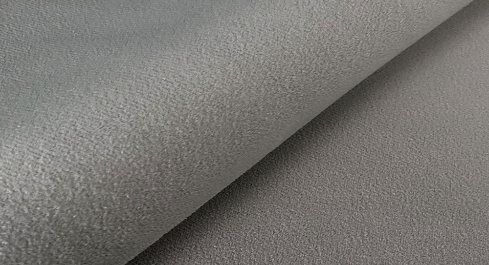 Qubo™ Yoga Bolster 14 Pebble VELVET FIT