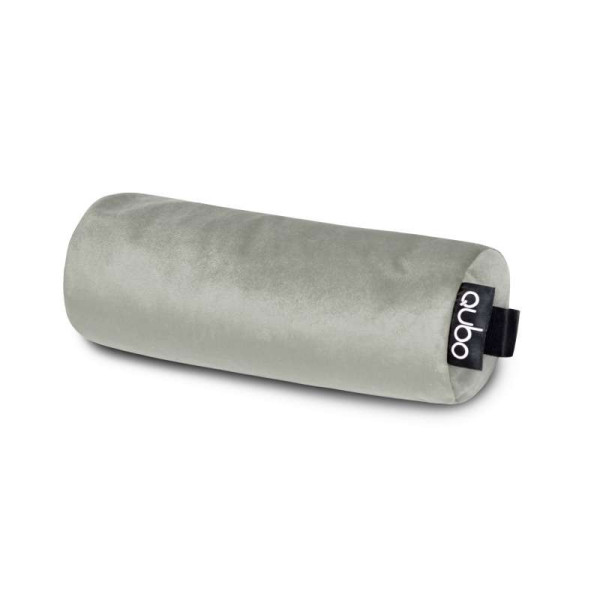 Qubo™ Yoga Bolster 14 Silver VELVET FIT