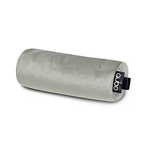 Qubo™ Yoga Bolster 14 Silver VELVET FIT