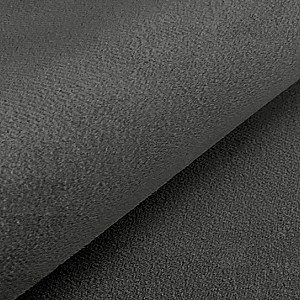 Qubo™ Yoga Bolster 14 Graphite VELVET FIT